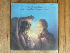 The Moody Blues: Every Good Boy Deserves Favour vinyl LP G+ 1971 Threshold THS 5