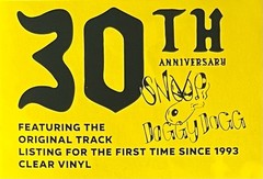 Snoop Doggy Dogg : Doggystyle (30th Anniversary Clear Vinyl 2LP) NEW/SEALED