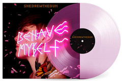 She Drew the Gun – Behave Myself 2022 Pink Vinyl 12″ Album *New and Sealed*