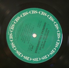 Andreas Wollenweider Caverna Magica LP 1983 [CBS AS-37827]