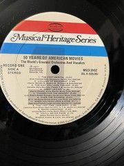 50 YEARS OF AMERICAN MOVIES DELUXE 3 LP BOX SET Collectors Set