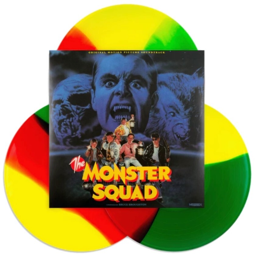 The Monster Squad Terror Vision 3LP OST Exclusive Red Yellow Green Vinyl New