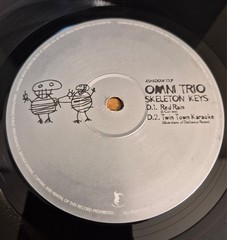 Omni Trio Skeleton Keys 1997 Moving Shadow Records Drum N’ Bass 2 Lp Vinyl
