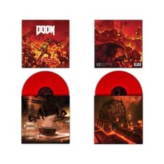 Doom Deluxe Video Game Soundtrack Red Vinyl Record 2 LP Eternal Classic VGM