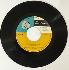 Marco Polo Con Los Crazy Kings Y VOLVERÉ Los Ángeles Negros FONOMEX Rare 1970