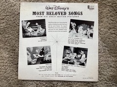 Walt Disney’s Most Beloved Songs Disneyland Record #1213 USA 1964, SEALED
