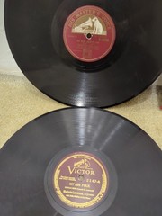 5 Vintage Victor Red Seal Label RCA 78RPM Records