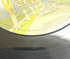 America – Hearts 1975 Original US First Pressing LP Warner Bros BS 2852