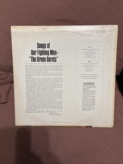 Ballads of the Green Berets SSGT Barry Sadler vinyl Record RCA Victor LPM 3547