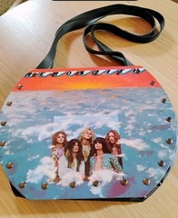 Aerosmith. Rare! BandinMyHand 1973 Debut Album 9.5″ x 12″ Record Purse W/Leather