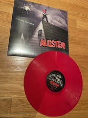 Allister – Last Stop Suburbia LP, Limited Edition, 1st pressing RED vinyl /300