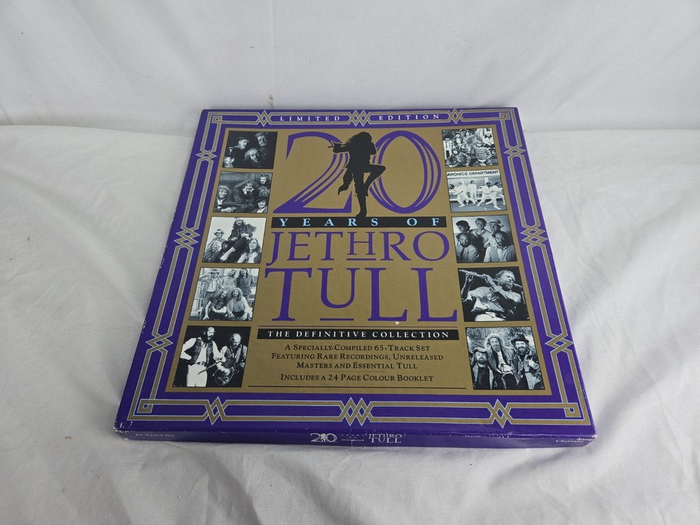 Jethro Tull – 20 Years Of Jethro Tull 5 LP Box Set 1988