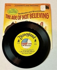 4 VTG 1971 DISNEYLAND 45 VINYL RECORDS INC THE ORANGE BIRD SONG LG-823 NM (-)