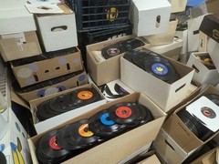 Jukebox Filler Lot of 45 RPM 7″ Vinyl Records, G to VG+