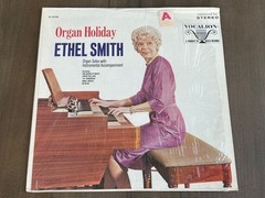Ethel Smith Organ Holiday Vinyl LP EX/EX with Shrink, Stereo Vocalion VL 73778
