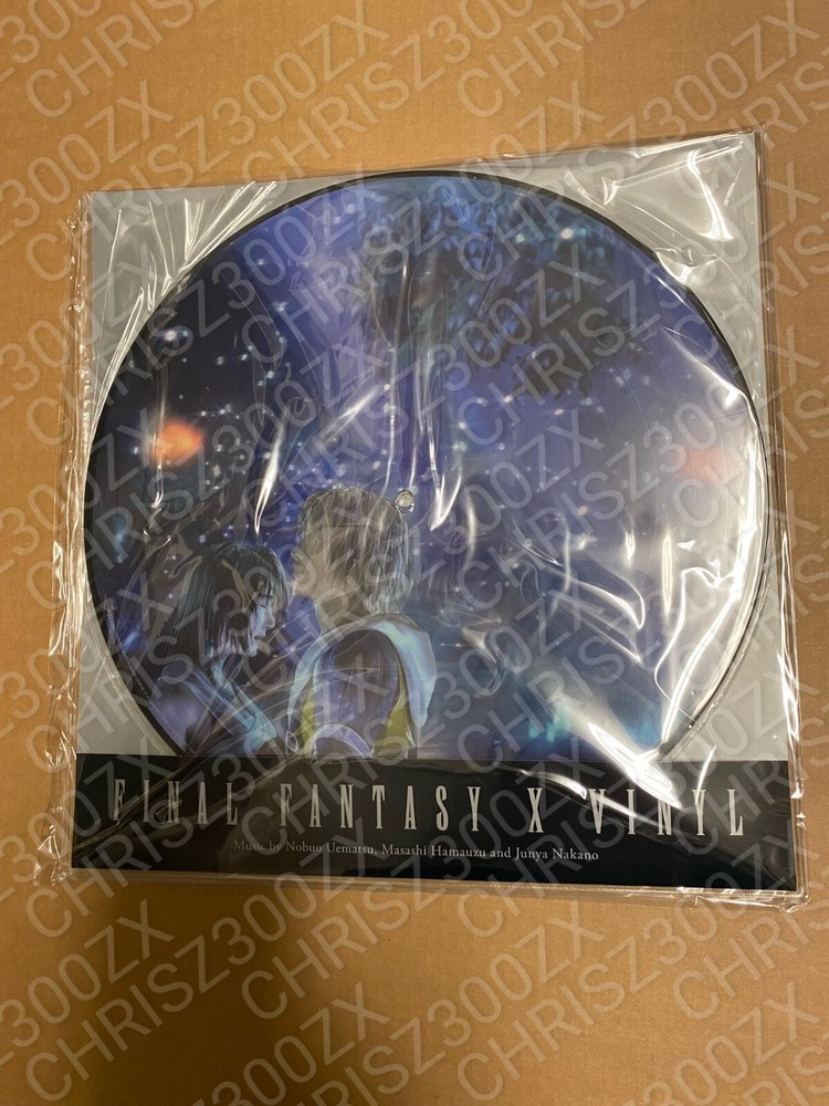 Final Fantasy X 10 Vinyl Record Soundtrack 2 LP FF10 Yuna Tidus VGM OST Official