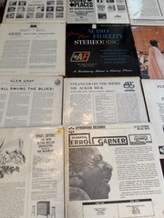 Lot Of 20 Vintage Vinyls Various jazz, folk, calypso, swing, classical – Desc