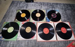 Vintage Christmas Vinyl Record Lot 8 LP Time Life Loretta Lynn Holiday READ