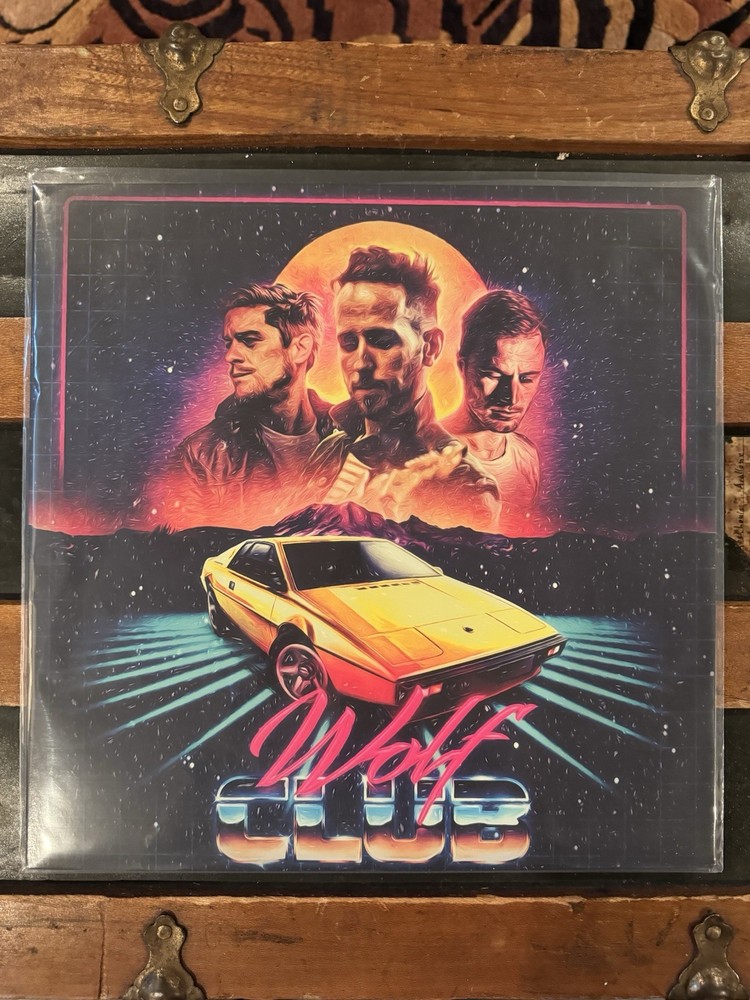 Wolfclub First Album Solar Flare Orange Red Yellow Vinyl New Rare