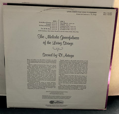 A73 Living Strings: Songs To Remember, 1965 RCA Camden Records CAS857 – Jazz LP