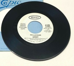 Argent Tragedy / Hes A Dynamo 45 Vinyl 1970s Classic Rock Record Promo NM Epic