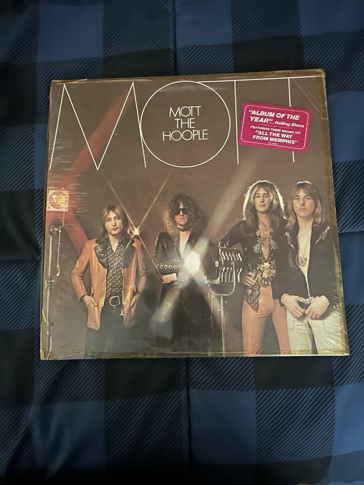 Mott the Hoople -Mott- 1973 CBS- Vinyl LP Album W/shrink- Tested EX