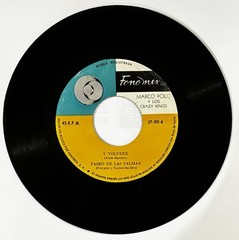 Marco Polo Con Los Crazy Kings Y VOLVERÉ Los Ángeles Negros FONOMEX Rare 1970