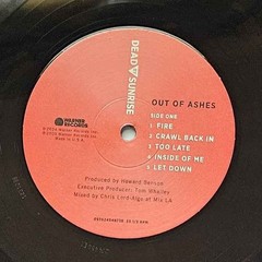 DEAD BY SUNRISE – OUT OF ASHES (2X TRANSLUCENT BLACK ICE VINYL. RSD.)