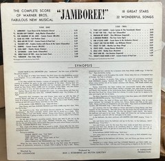 JAMBOREE! – ORIGINAL 1957 WARNER BROS SOUNDTRACK LP vinyl album score promo VG