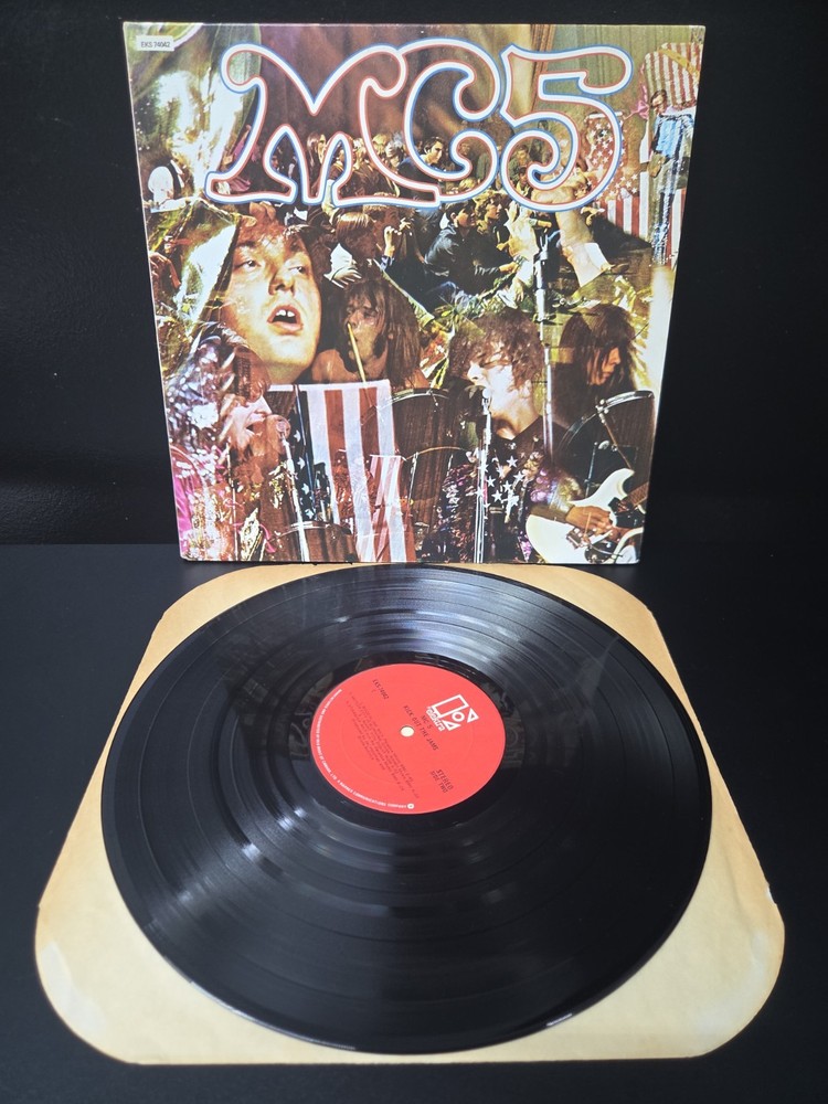 MC5 Kick Out The Jams Lp Vinyl OG 1982 Canada Press Gatefold EX/NM- Wax
