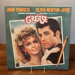 The Original Soundtrack Grease John Travolta Olivia Newton-John Vinyl Record