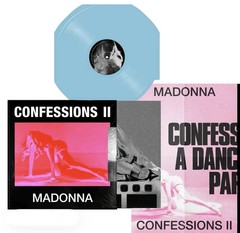 MADONNA Confessions II TIK TOK BABY BLUE 12″ VINYL LP NEW Limited Edition!
