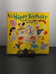 1964 Happy Birthday And Songs For Every Holiday Halloween Disneyland Record…