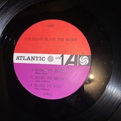 JOHN COLTRANE, COLTRANE PLAYS THE BLUES, 1962 Mono First Press