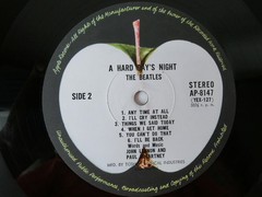 The Beatles A Hard Day’s Night AP-8147 Japan LP Stereo EX Great Sound Tested