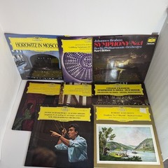 Deutsche Grammophon Classical Vinyl Records Lot Of 8 LPs Bach Kempff Bohm Brahms