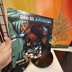 Genius GZA Liquid Swords 2LP Vinyl Record 1995 First Press Wu-Tang Clan RZA R7