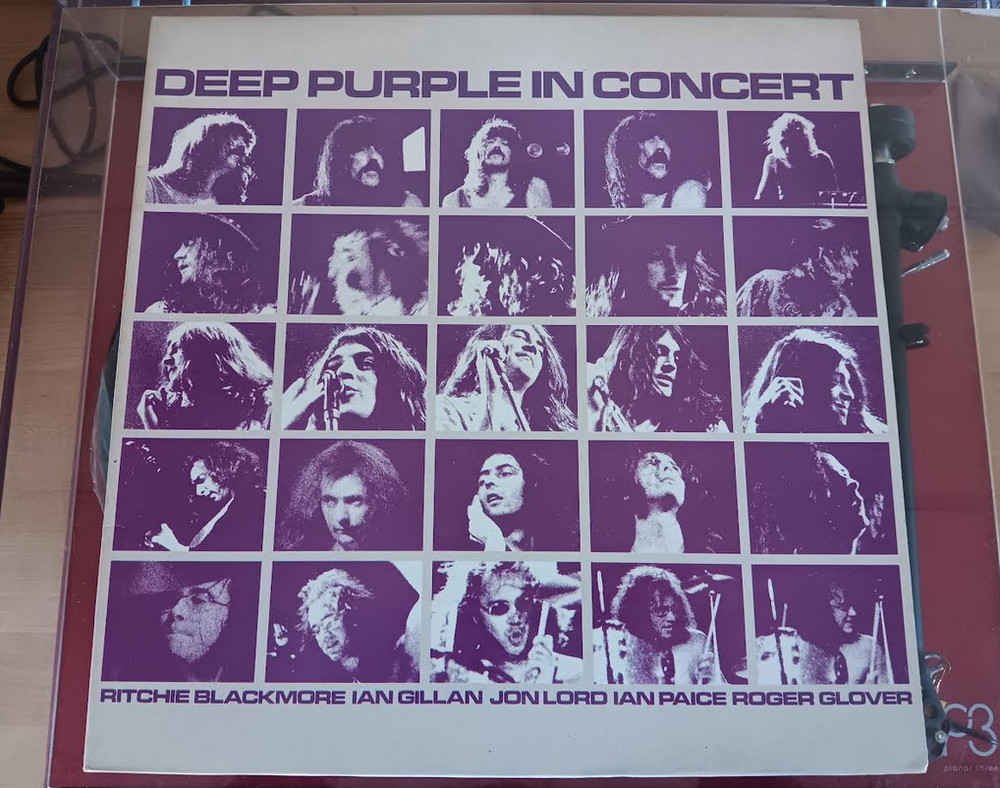 Deep Purple In Concert Harvest SHDW 412 UK Press 2LP EX VG Play