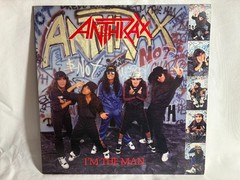 Anthrax – I’m The Man – Megaforce Worldwide Island Records 1987 Vinyl LP 90685-1