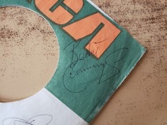ALL 4 GUESS WHO band autographed 1970s vg- RCA SLEEVE 7″ SEE NOTES! EPPERSON COA