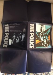 The POLICE ~ Message In A Bottle / Landlord (live) US 45 w/Poster Sleeve ~ Sting