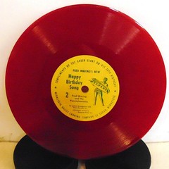 Fred Waring–Fo Fum Fi Fee/New Happy Birthday Song 1949 Green Giant Promo Record