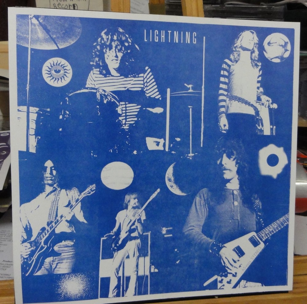 LP-Lightning-The Lost Studio Album 1969~Killer Psych hard rock POST LITTER
