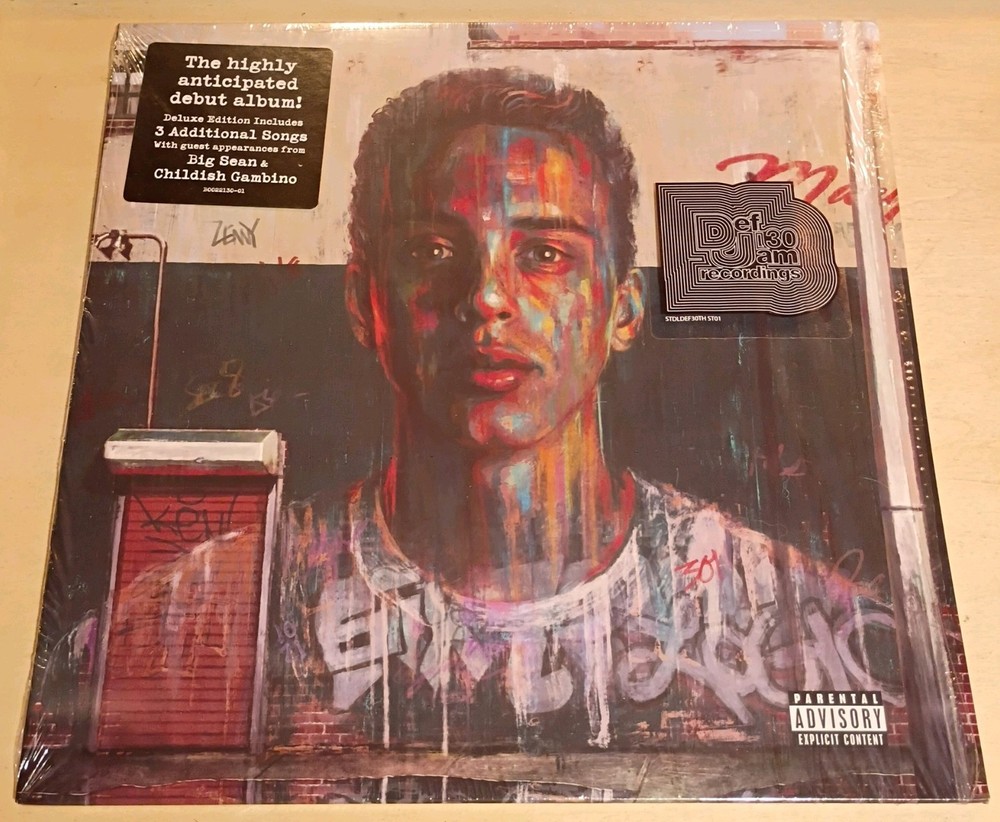 LOGIC – Under Pressure Deluxe Edition 2 LP Vinyl Record 2014 Def Jam USED/Tested