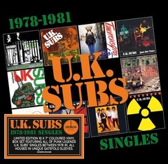 UK Subs – 1978-1981 Singles – Boxset With 10x Colored Vinyl 7-Inch Singles [New