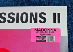 MADONNA SEALED CONFESSIONS II 12” YELLOW VINYL AMAZON US 2026 & Promo Coaster