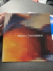 Split, PERSON L WEATHERBOX 7”, 200 Made, BLUE VINYL, New / Mint / Unplayed RARE