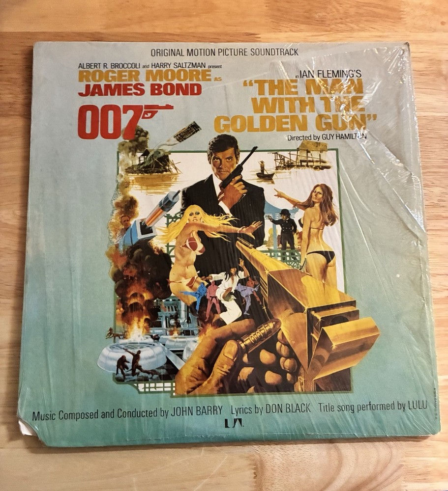 John Barry The Man with the Golden Gun 1974 United Artists UA-LA358-G Vinyl LP