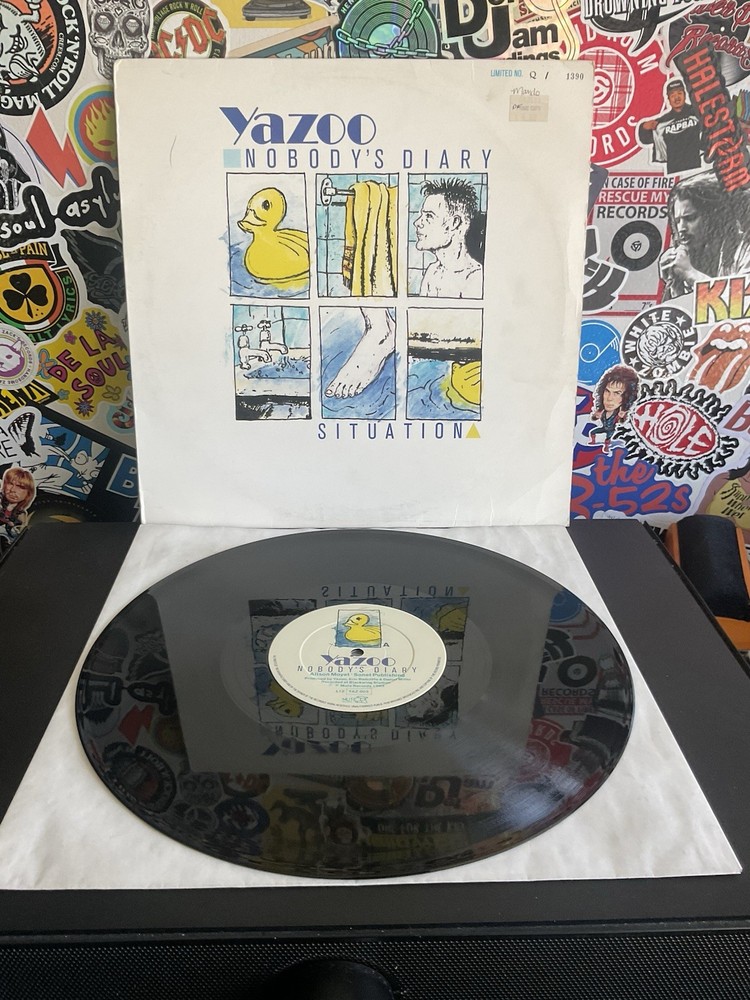 YAZ Nobody’s Diary/Situation 12” SINGLE VG+ VINYL #1390
