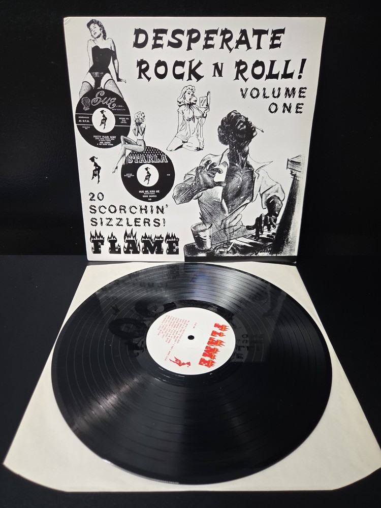 Desperate Rock N Roll Volume One Lp Vinyl OG UK 1st Press EX/NM Wax